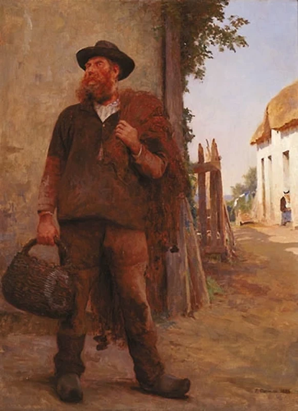Preparazione per la pesca - Museo delle Belle Arti di Quimper